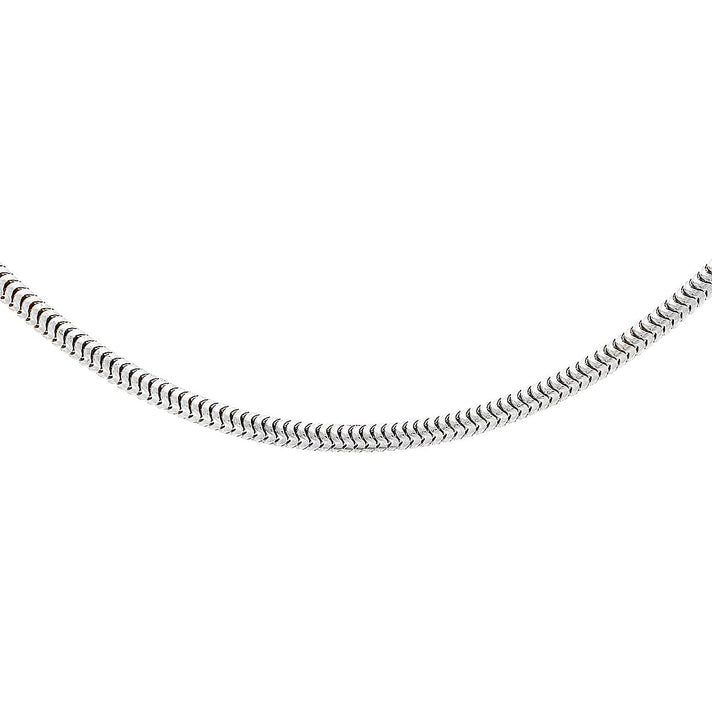 Sterling Silver Round Snake Chain 30 Inch 7595818 1