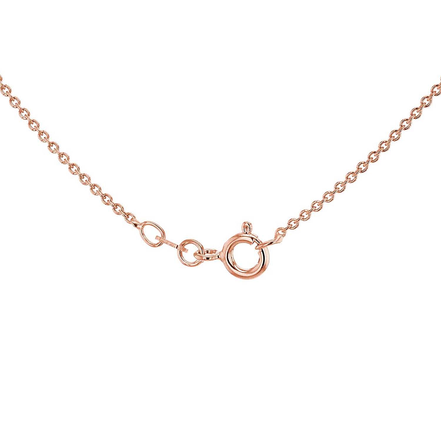 Sterling Silver Rose Gold Plated Belcher Chain 30 Inch 7616088 2