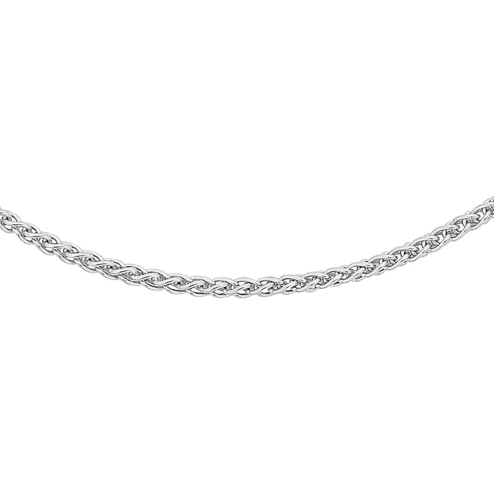 Sterling Silver Spiga Chain 30 Inch 7618080 1