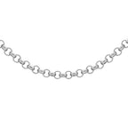 Sterling Silver Belcher Chain (Size - 30) with Spring Ring Clasp