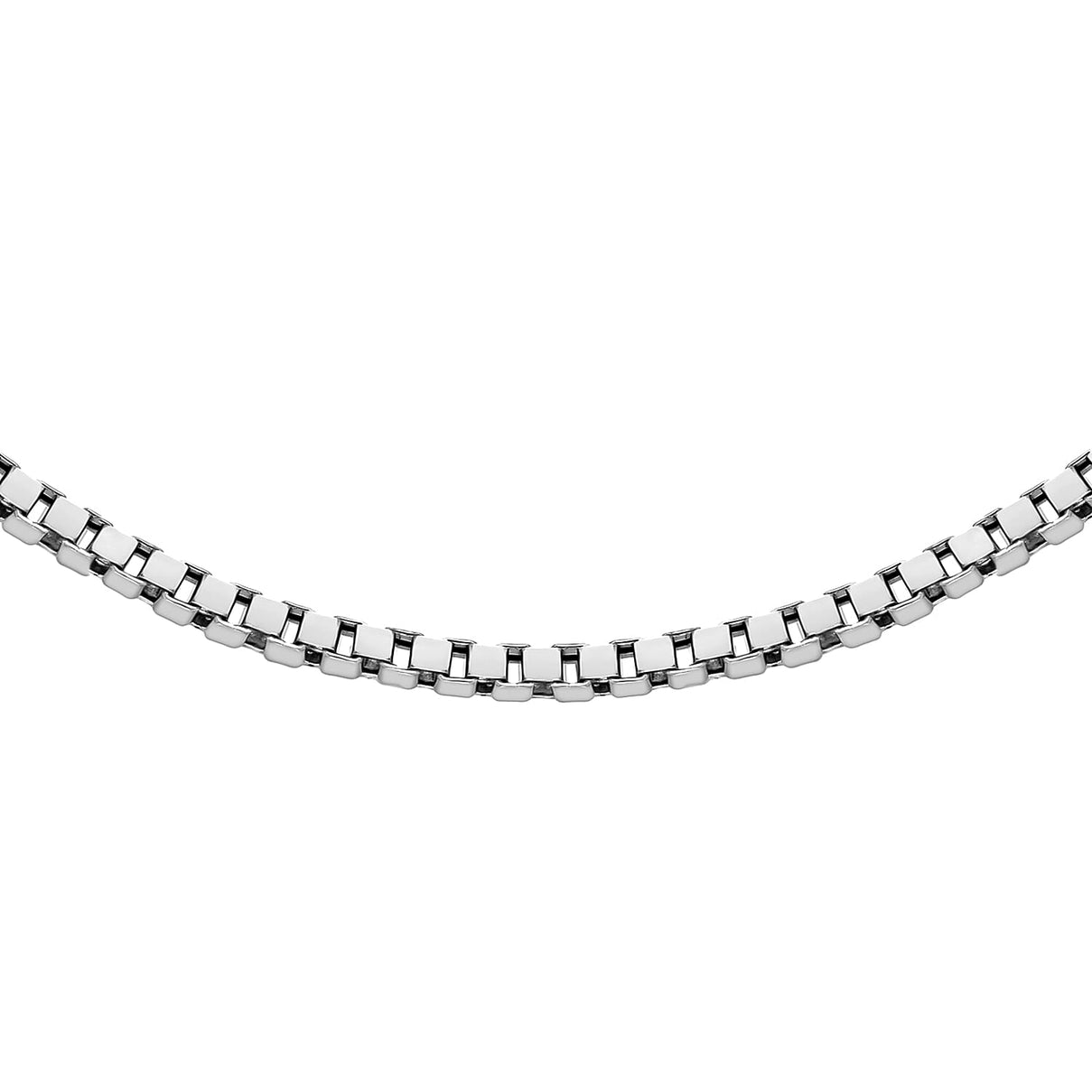 Box Chain (Size - 34) in Sterling Silver 7705986 0