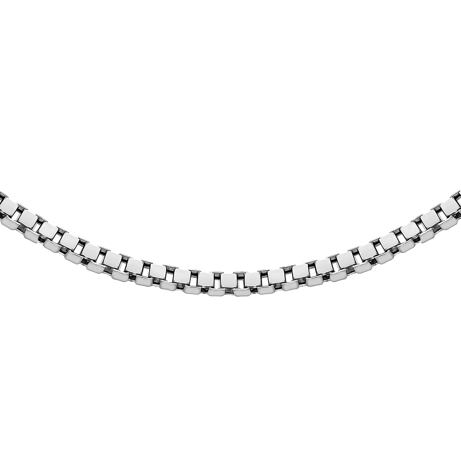 Box Chain (Size - 34) in Sterling Silver 7705986 0