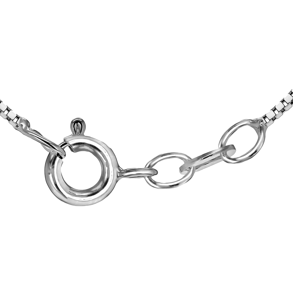 Box Chain (Size - 34) in Sterling Silver 7705986 2