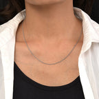 Sterling Silver Chain (Size - 18)