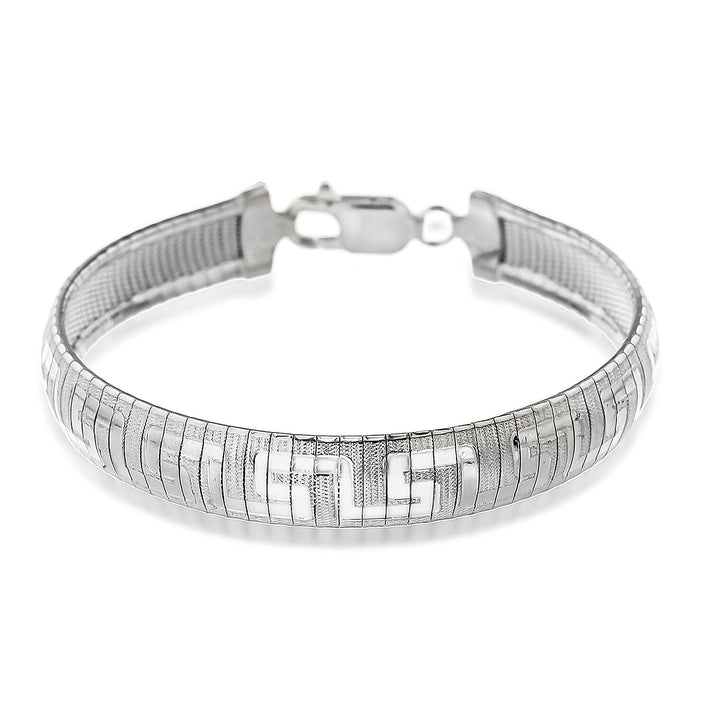 Sterling Silver Cleopatra-Style Grecian Bracelet 7.5 Inch 8928870 1