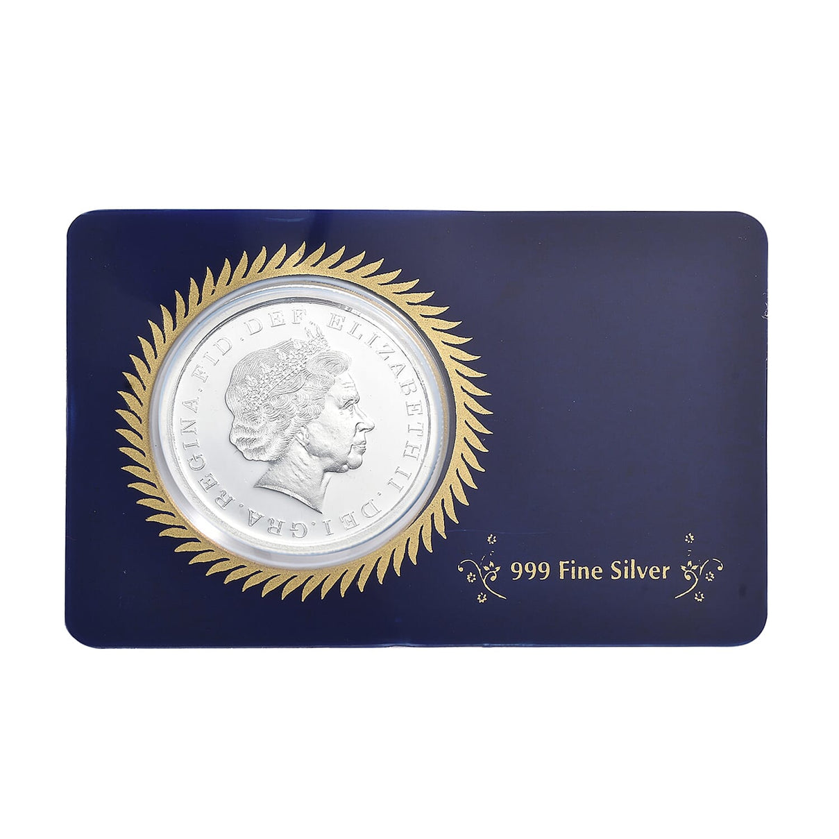 Legacy Collection - FINE 999 Silver Queen Head Edition Coin, Silver Wt.10.00 Gms. 8084023 0