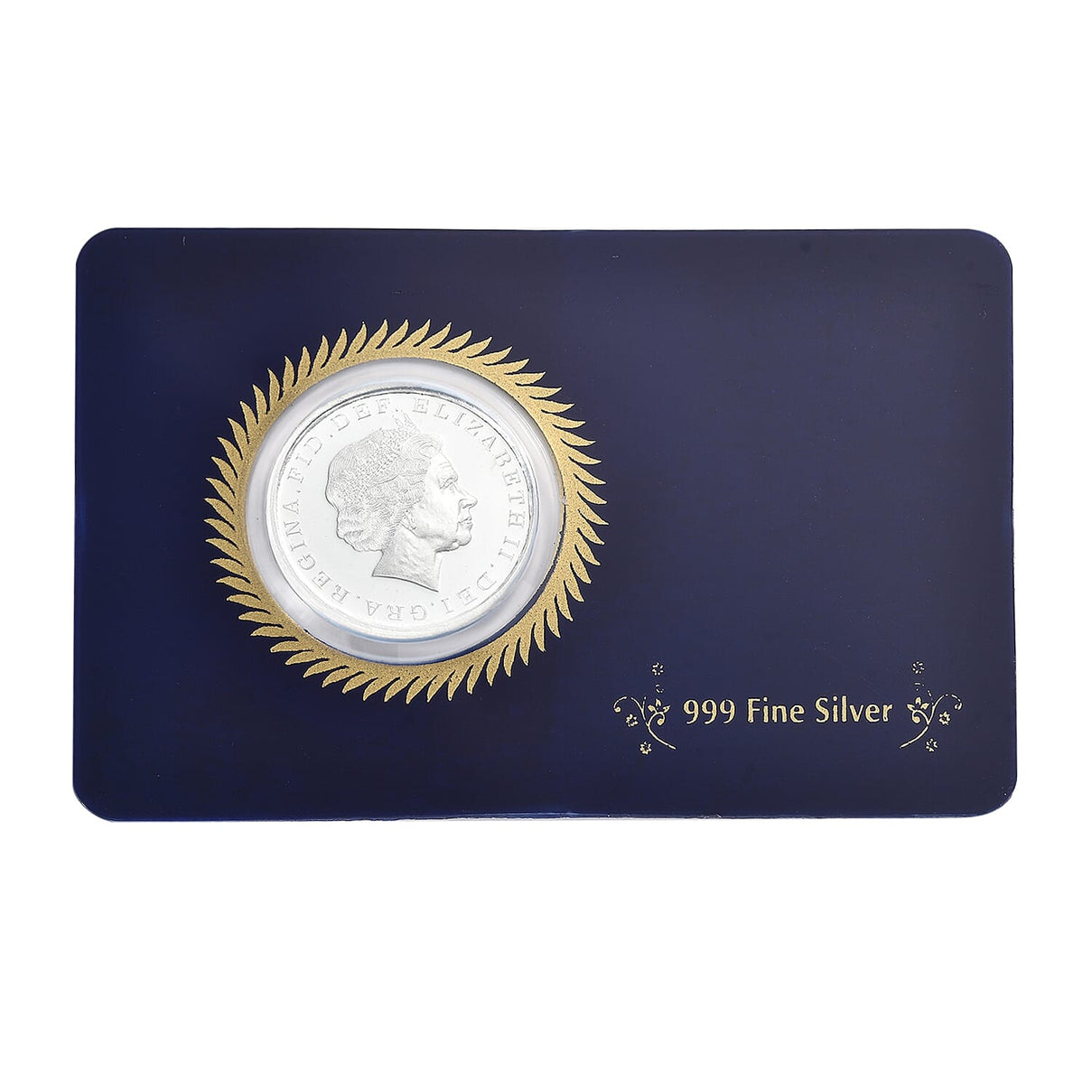 FINE 999.0 Silver  Collectors Edition Coin, Silver Wt.5.00 Gms. 8084022 0