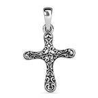 Royal Bali Collection - Sterling Silver Cross Pendant