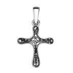 Royal Bali Collection - Sterling Silver Cross Pendant