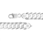 Biggest Close Out - Sterling Silver Curb Bracelet (Size - 8) with Lobster Clasp Silver Wt. 22.00 Gms.