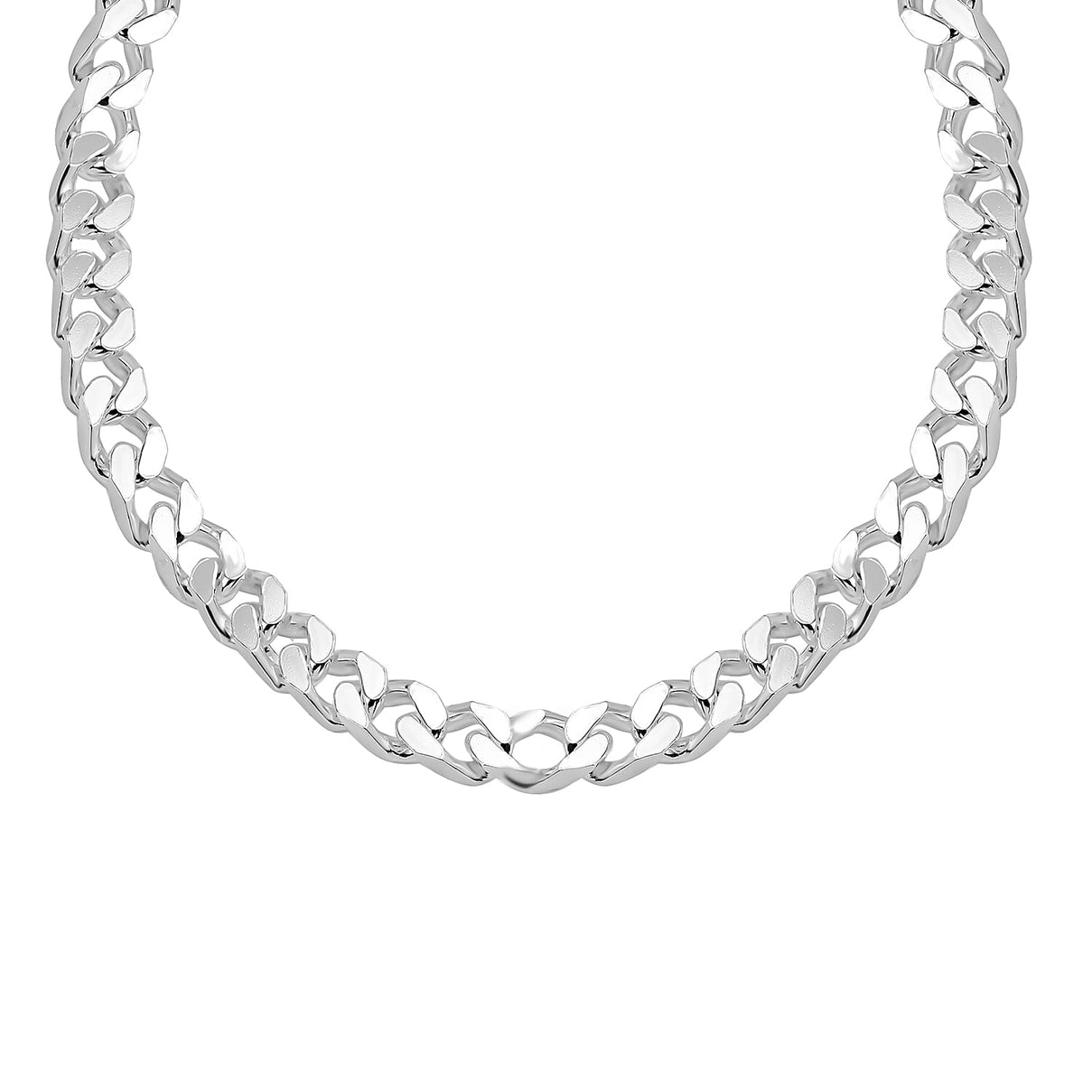 Preview Milan Showcase - Sterling Silver Curb Necklace (Size - 20), Silver Wt. 45.00 Gms 7720963 0