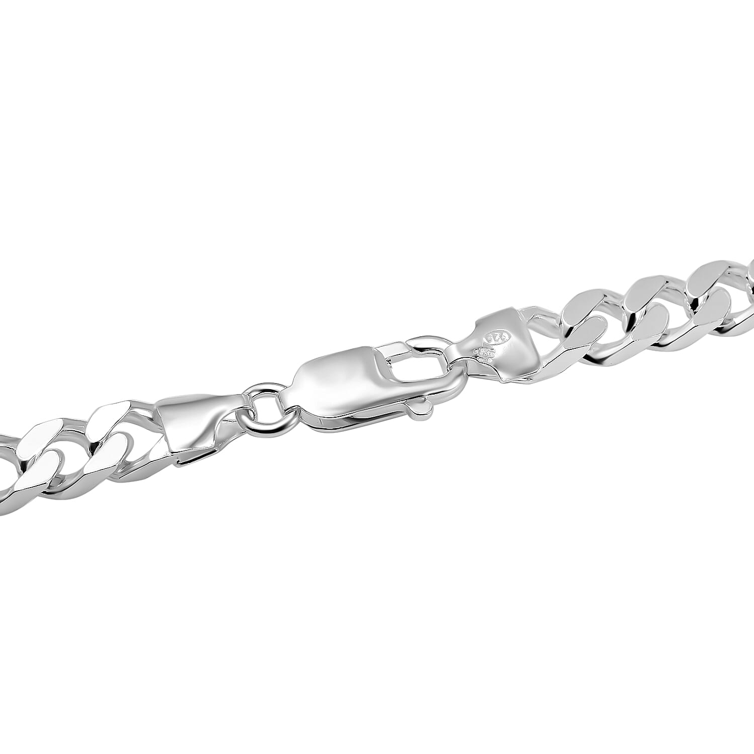 Preview Milan Showcase - Sterling Silver Curb Necklace (Size - 20), Silver Wt. 45.00 Gms 7720963 2
