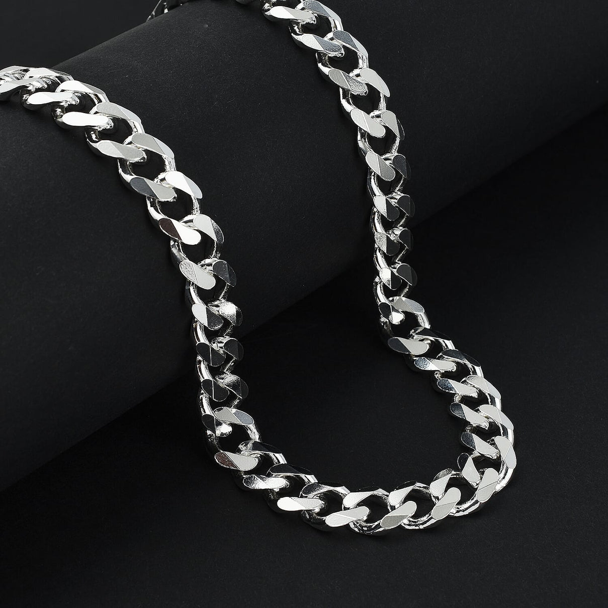 Hatton Garden Close Out - Sterling Silver Curb Necklace (Size - 20), Silver Wt. 95 Gms 7629091 1