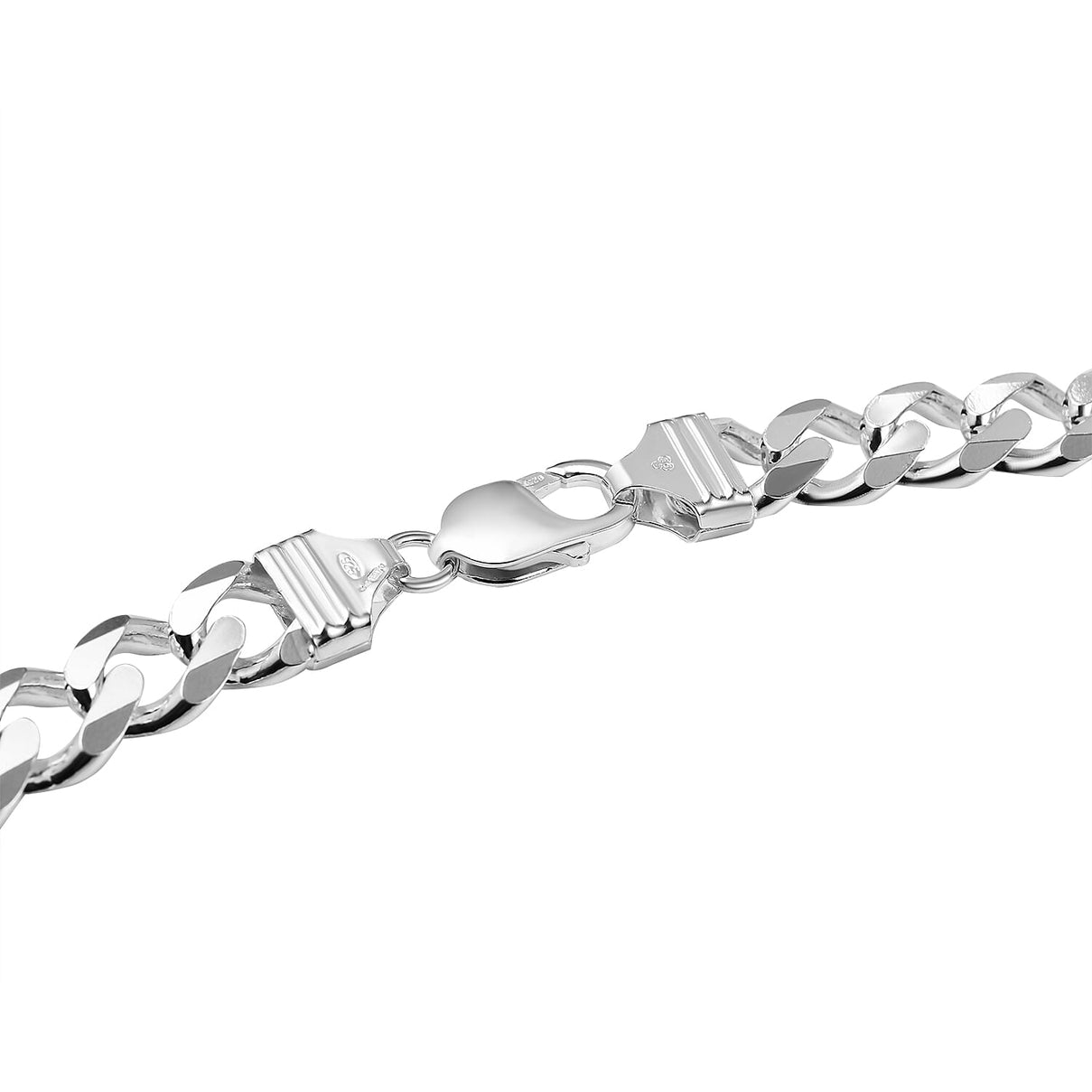 Hatton Garden Close Out - Sterling Silver Curb Necklace (Size - 20), Silver Wt. 95 Gms 7629091 3