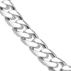 Sterling Silver Curb Necklace (Size - 22),  Silver Wt. 36.3 Gms