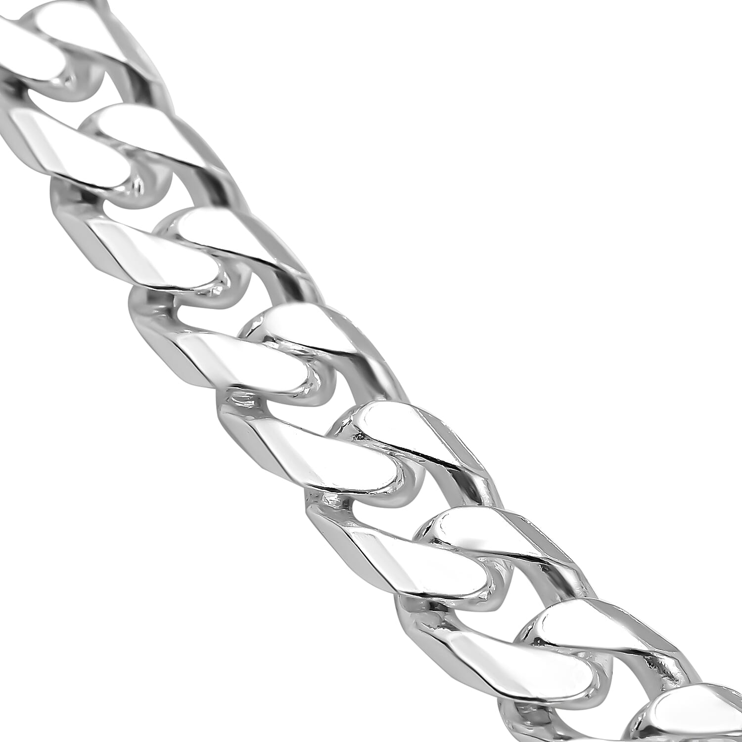 Sterling Silver Curb Necklace (Size - 22),  Silver Wt. 36.3 Gms 7723002 2