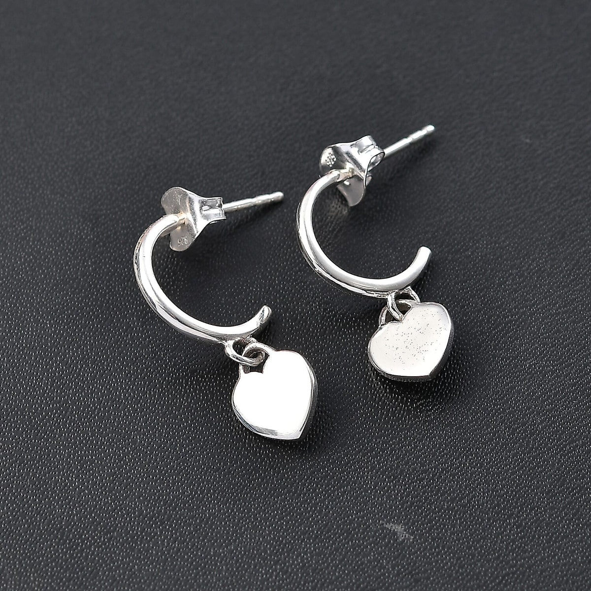Sterling Silver Dangling Earring with Push Back V32702237 2