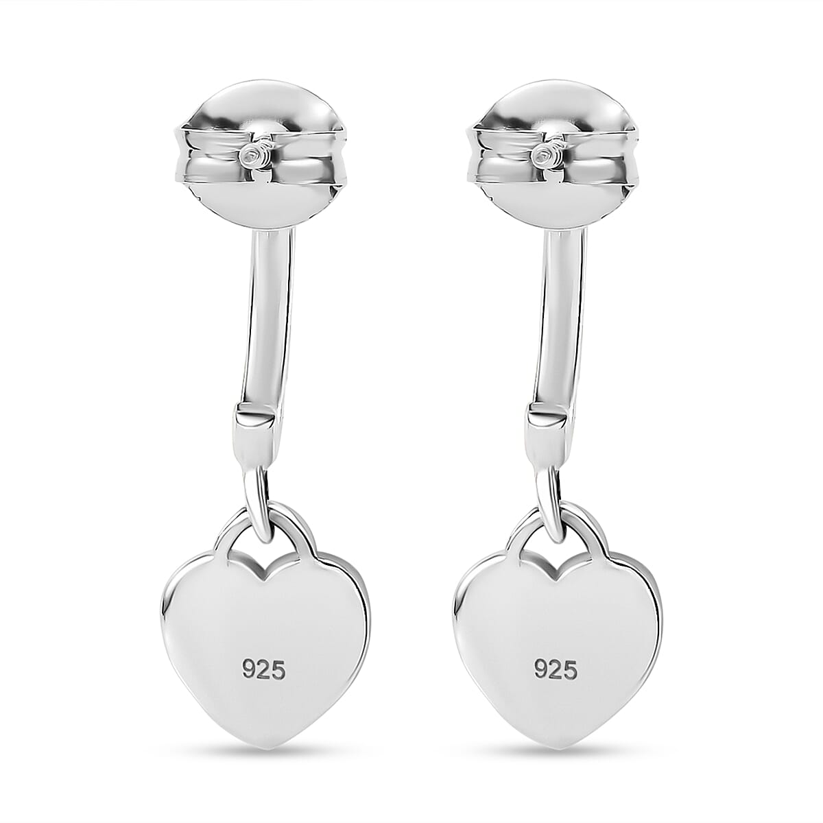 Sterling Silver Dangling Earring with Push Back V32702237 5