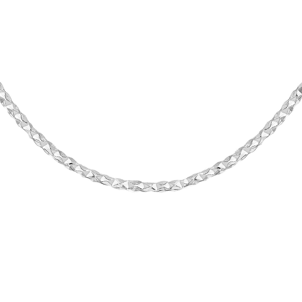 Sterling Silver Chain (Size - 18),  Silver Wt. 15.7 Gms