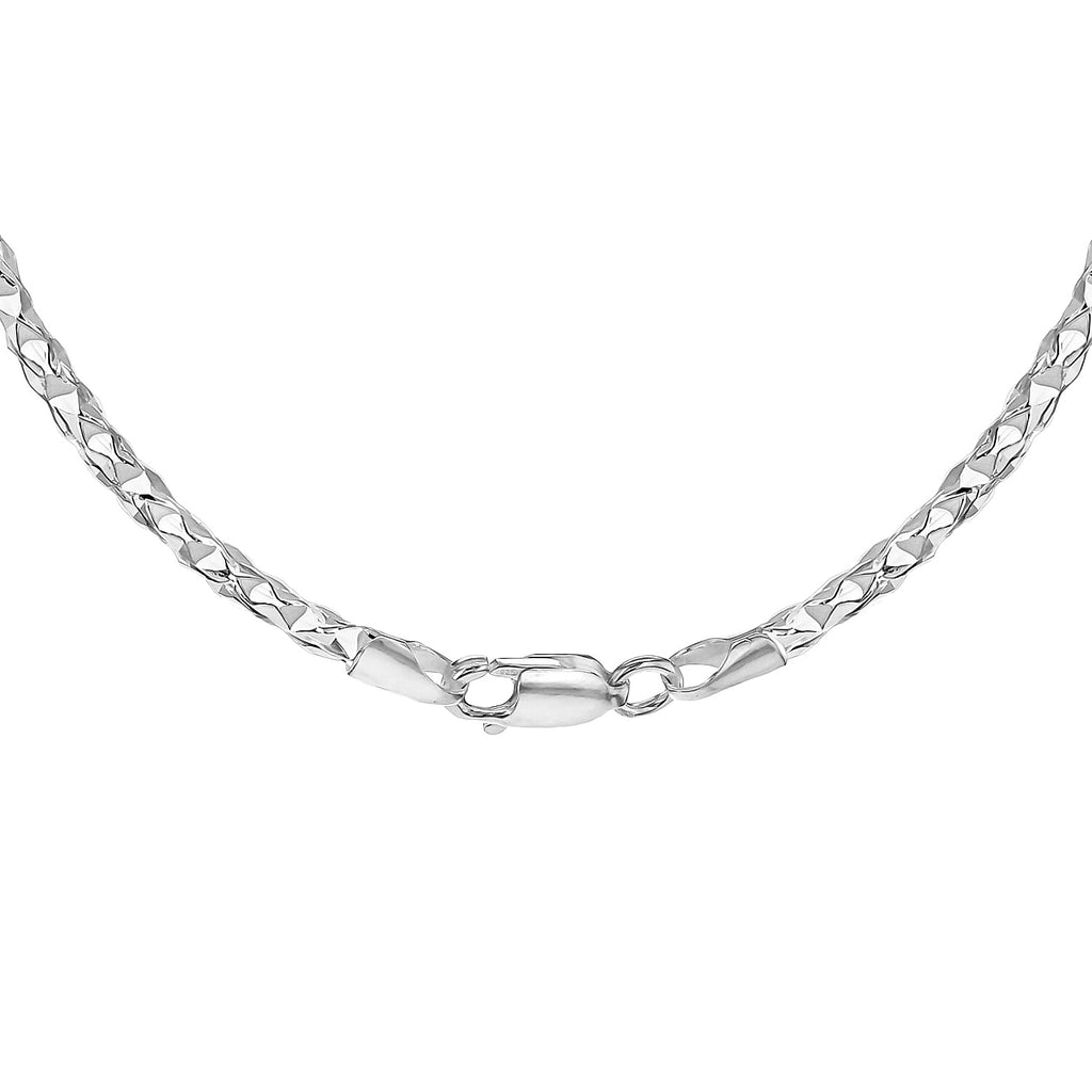 Sterling Silver Chain (Size - 18),  Silver Wt. 15.7 Gms