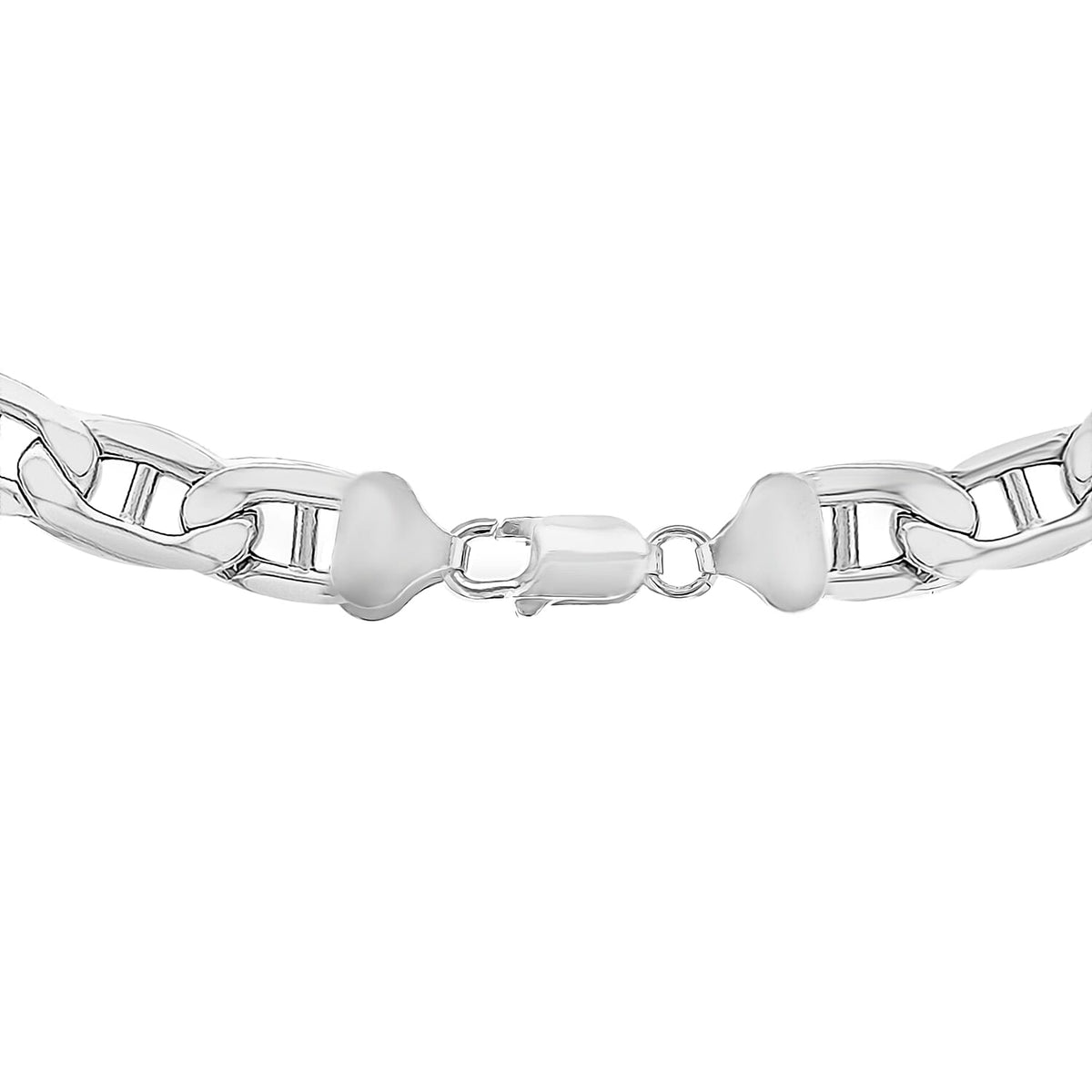 Sterling Silver Diamond Cut Flat Rambo Chain 20 Inch 7315351 5