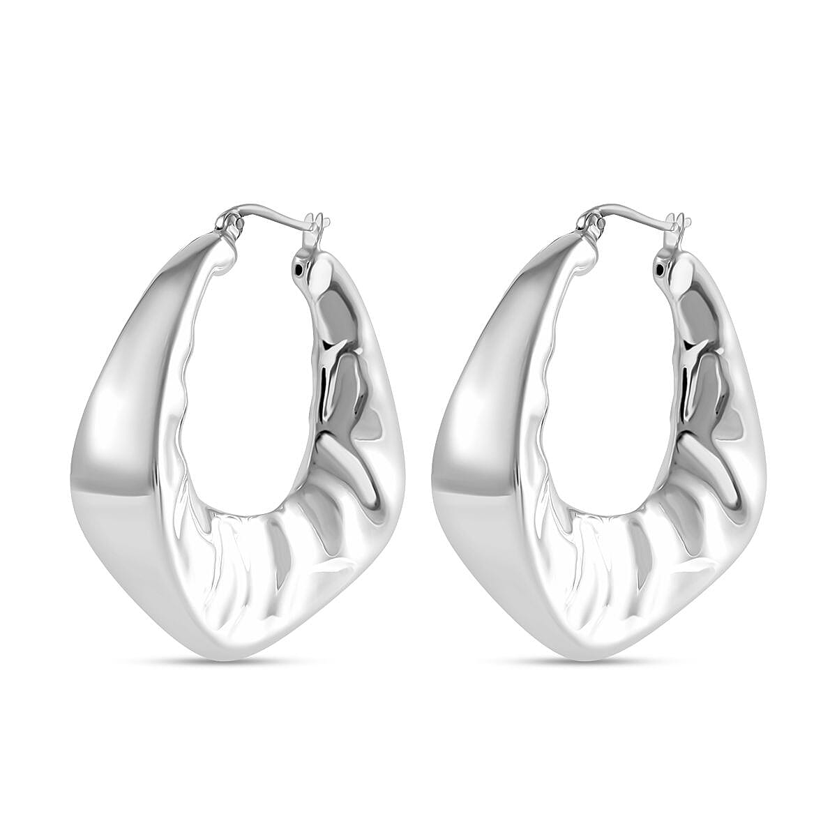 Designer Inspired- Sterling Silver Earring With Clasp 7801294 3