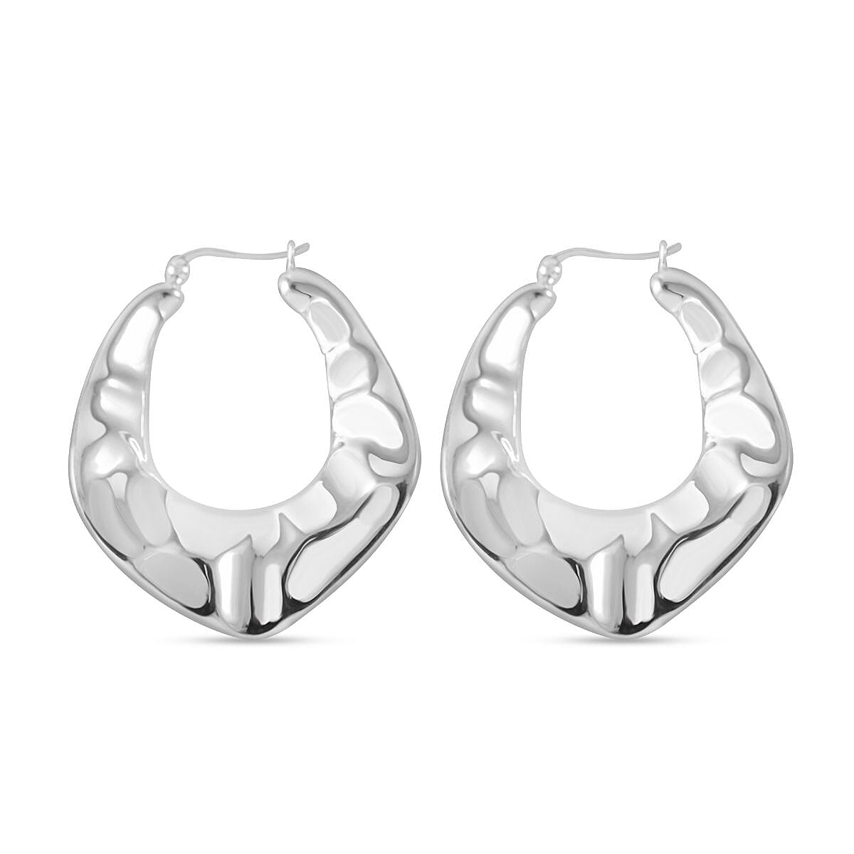 Designer Inspired- Sterling Silver Earring With Clasp 7801294 4