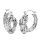 Royal Bali Collection Sterling Silver Earring,  Silver Wt. 12 Gms