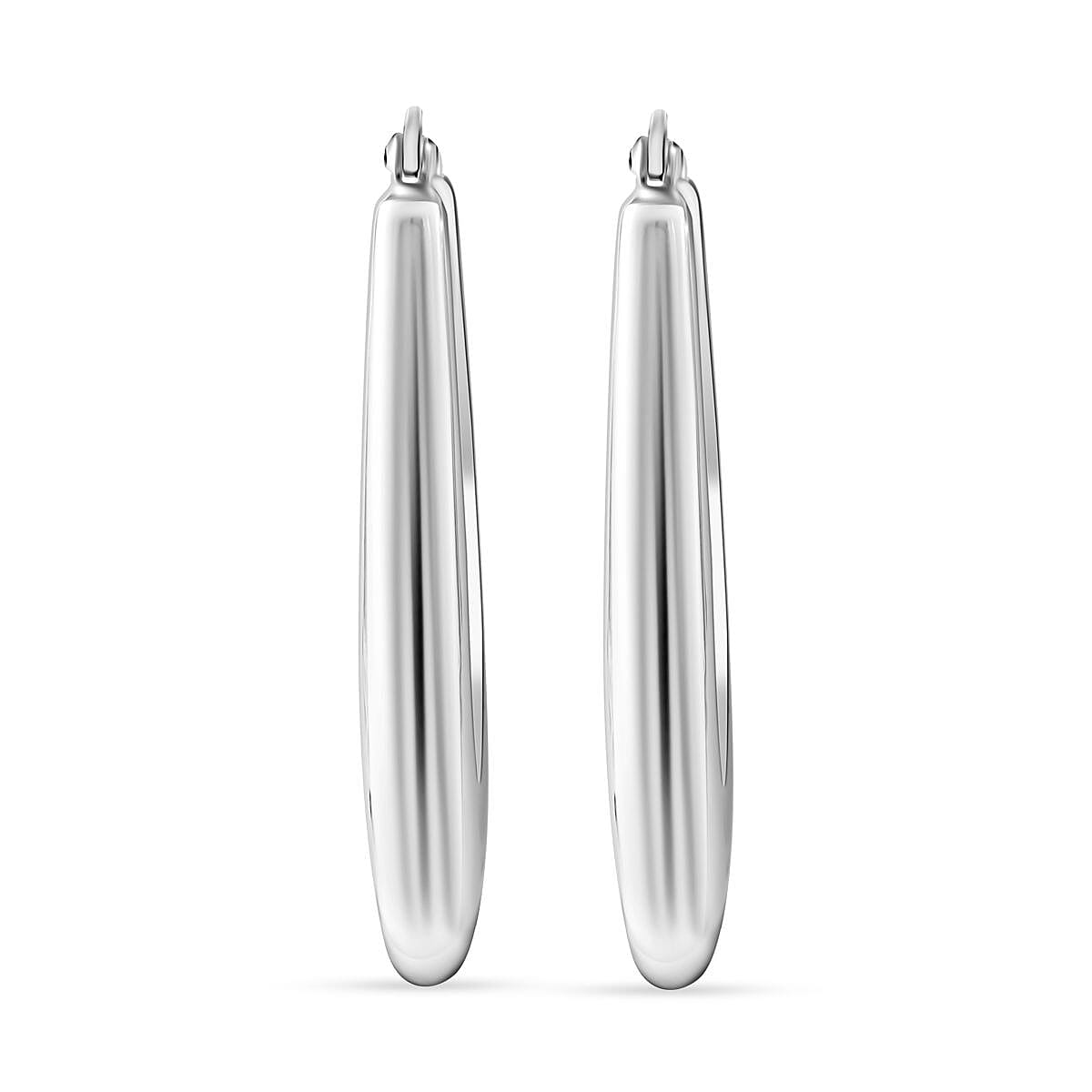 Thai Silver Hoop Earrings in Sterling Silver 7801266 0