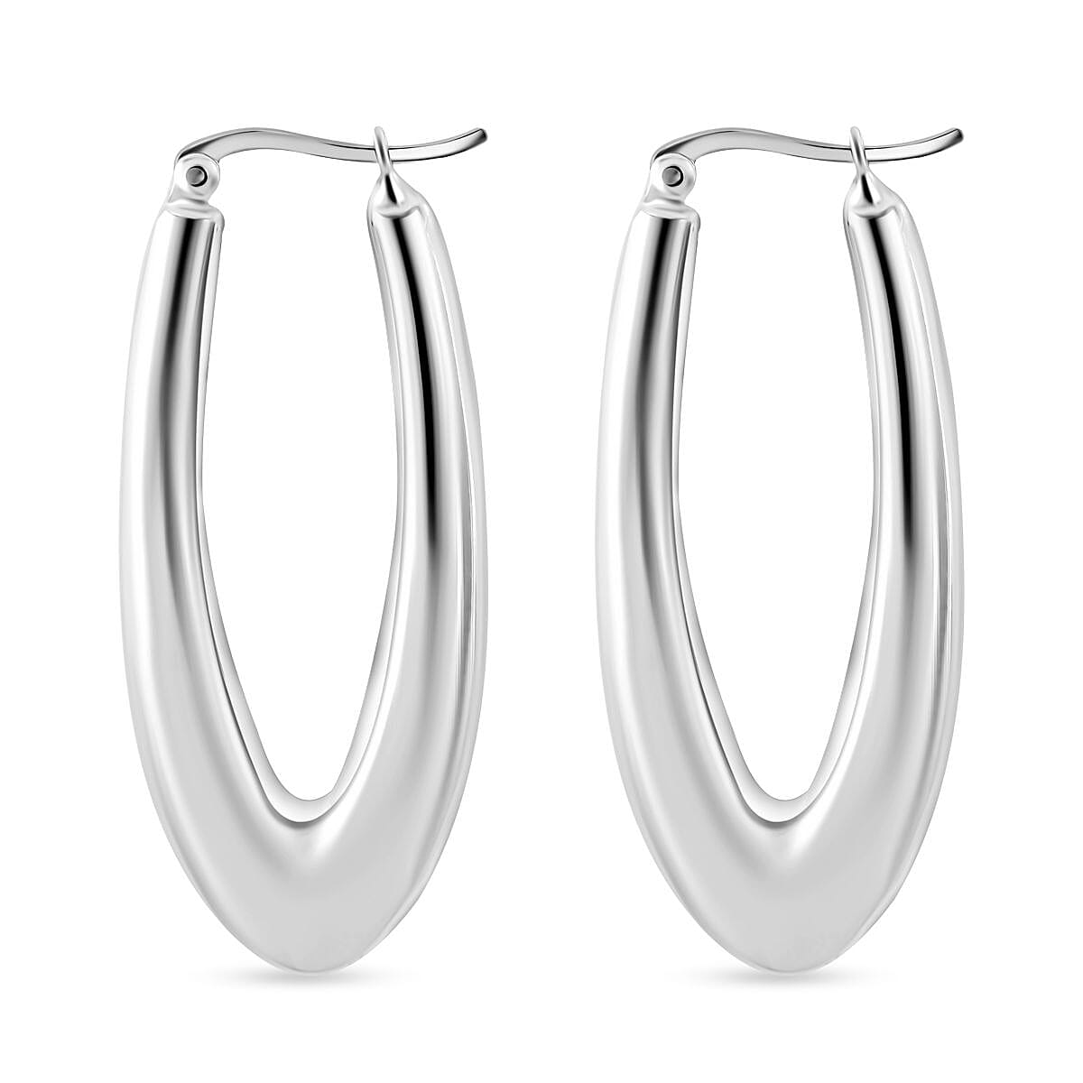 Thai Silver Hoop Earrings in Sterling Silver 7801266 4