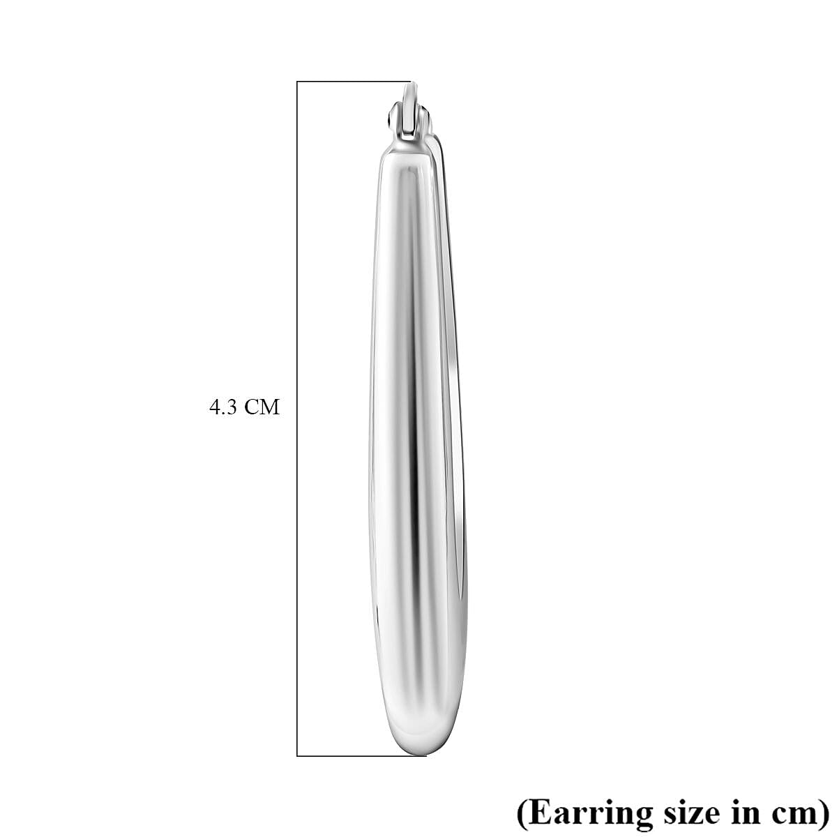 Thai Silver Hoop Earrings in Sterling Silver 7801266 5