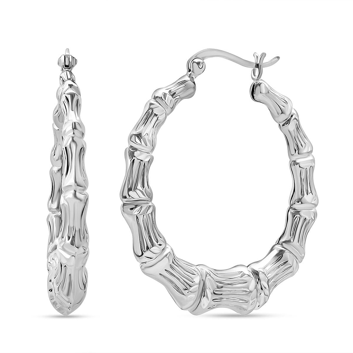 Sterling Silver Earring with Clasp, Silver Wt.7.30 Gms 8194299 0