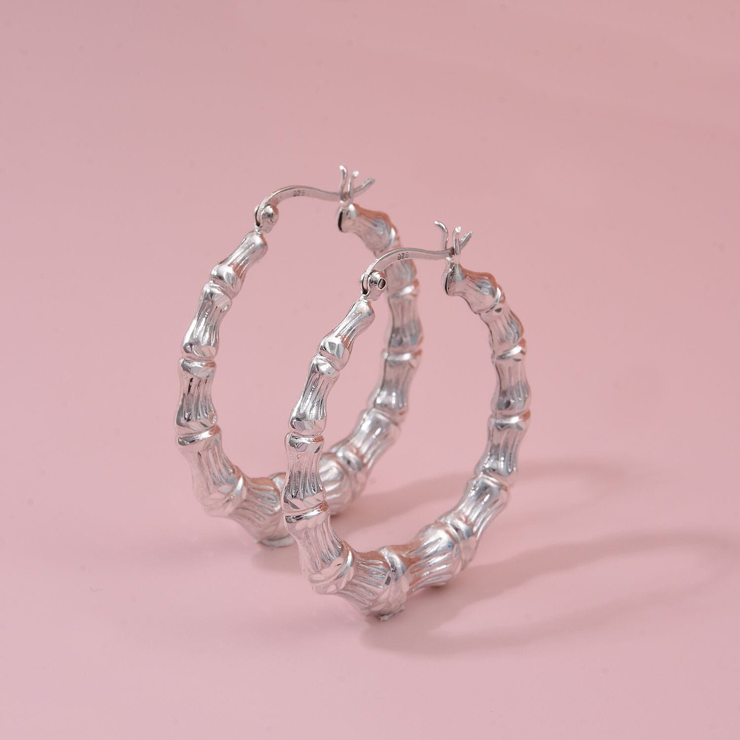 Sterling Silver Earring with Clasp, Silver Wt.7.30 Gms 8194299 1