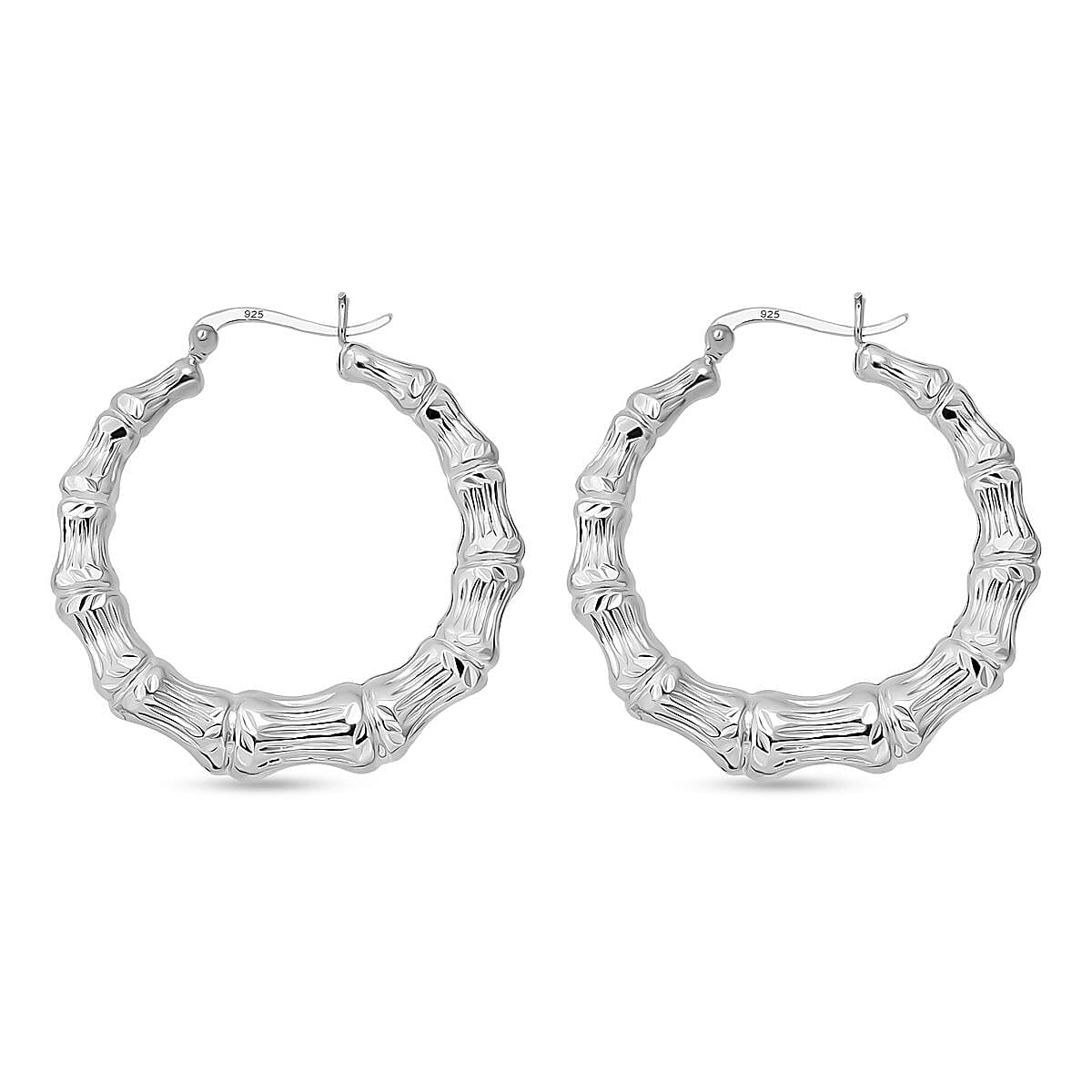 Sterling Silver Earring with Clasp, Silver Wt.7.30 Gms 8194299 3