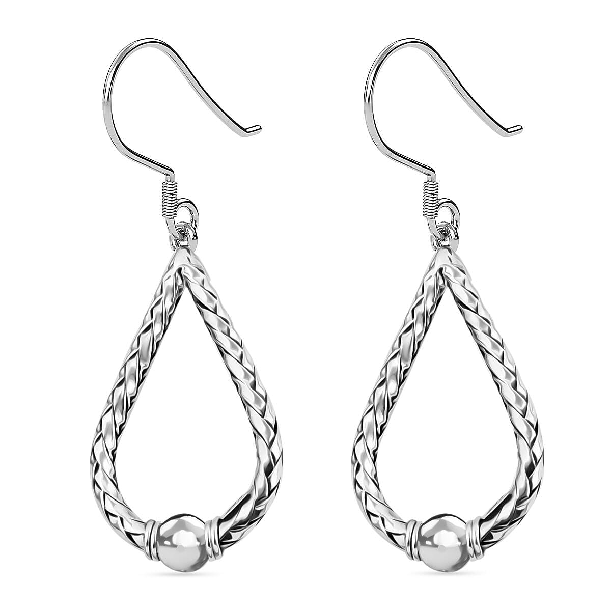 Sterling Silver Hook Earring, Silver Wt. 8.08 Gms. 7750609 3