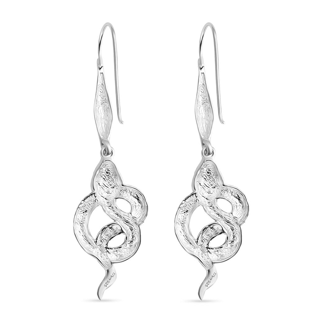 Royal Bali Collection Sterling Silver Earring with Hook, Silver Wt. 8.57 Gms.