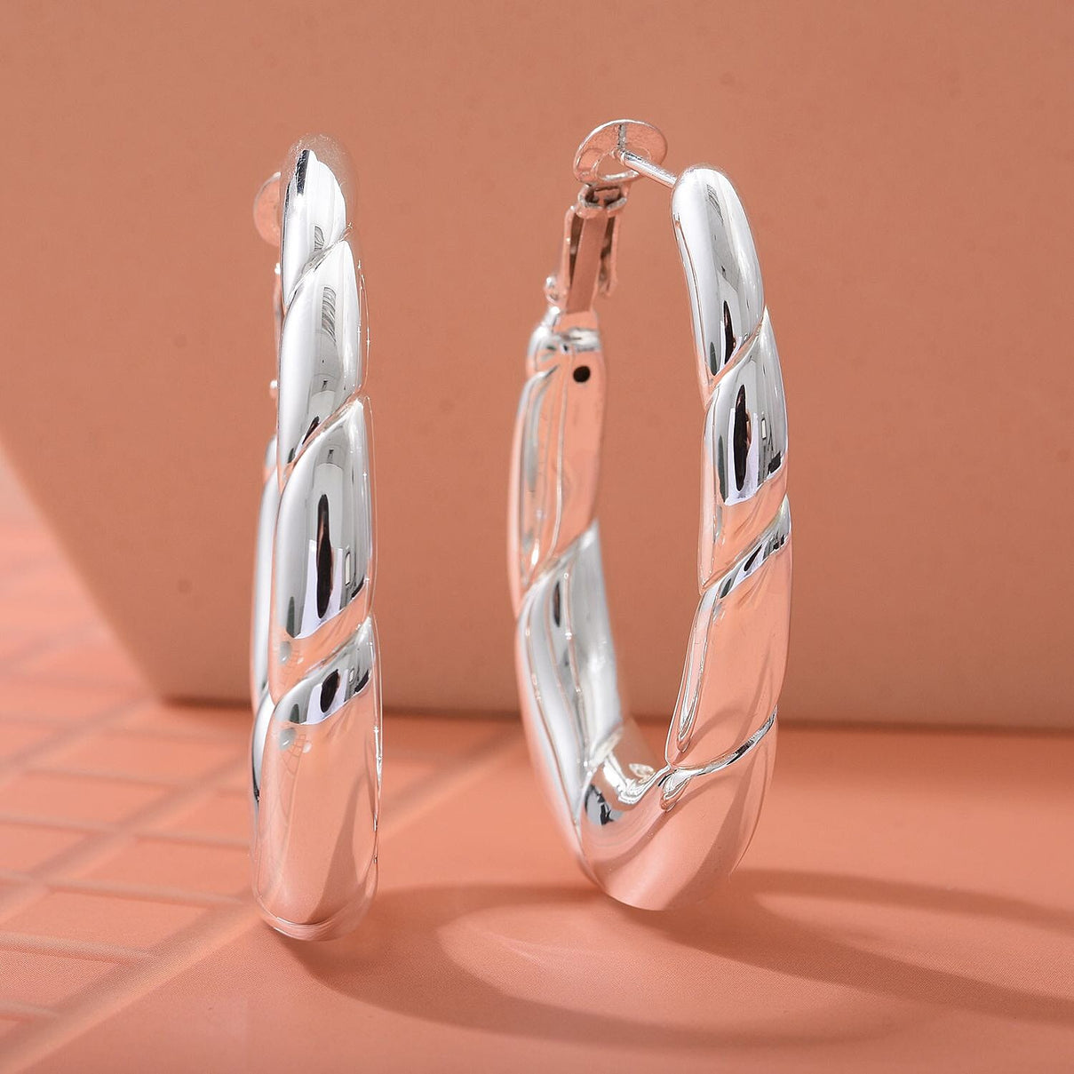 Sterling Silver Hoop Earring 7801321 1