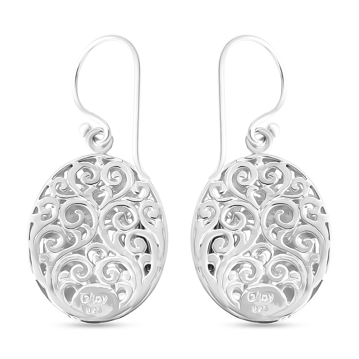 D'joy Royal Bali Collection Sterling Silver Sealife Earring with Hook 8237048 3