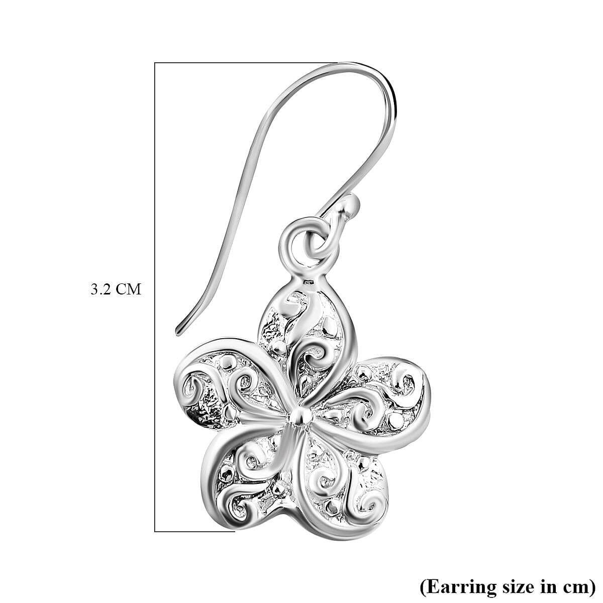 Sterling Silver Earring,  Silver Wt. 9.1 Gms 7656229 5