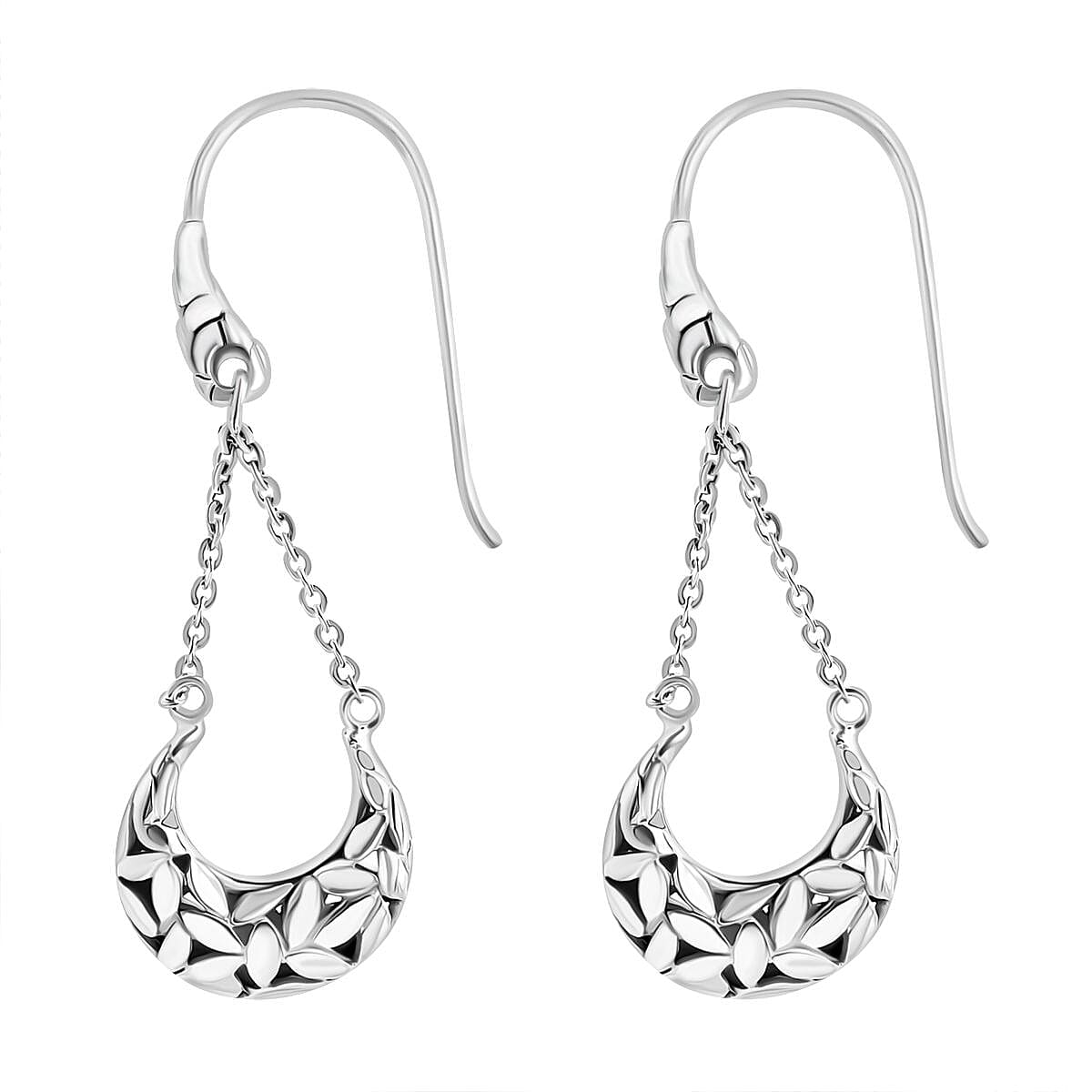 Sterling Silver Earring with Hook, Silver Wt. 5.13 Gms. 7750078 3