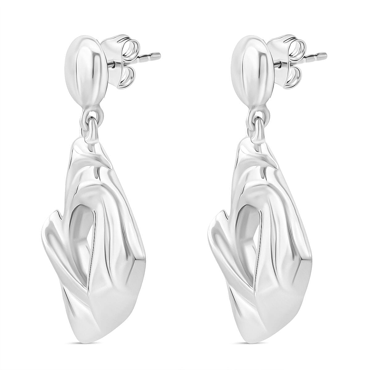 Thai Sterling Silver Dangle Earring with Push Back 8248546 3