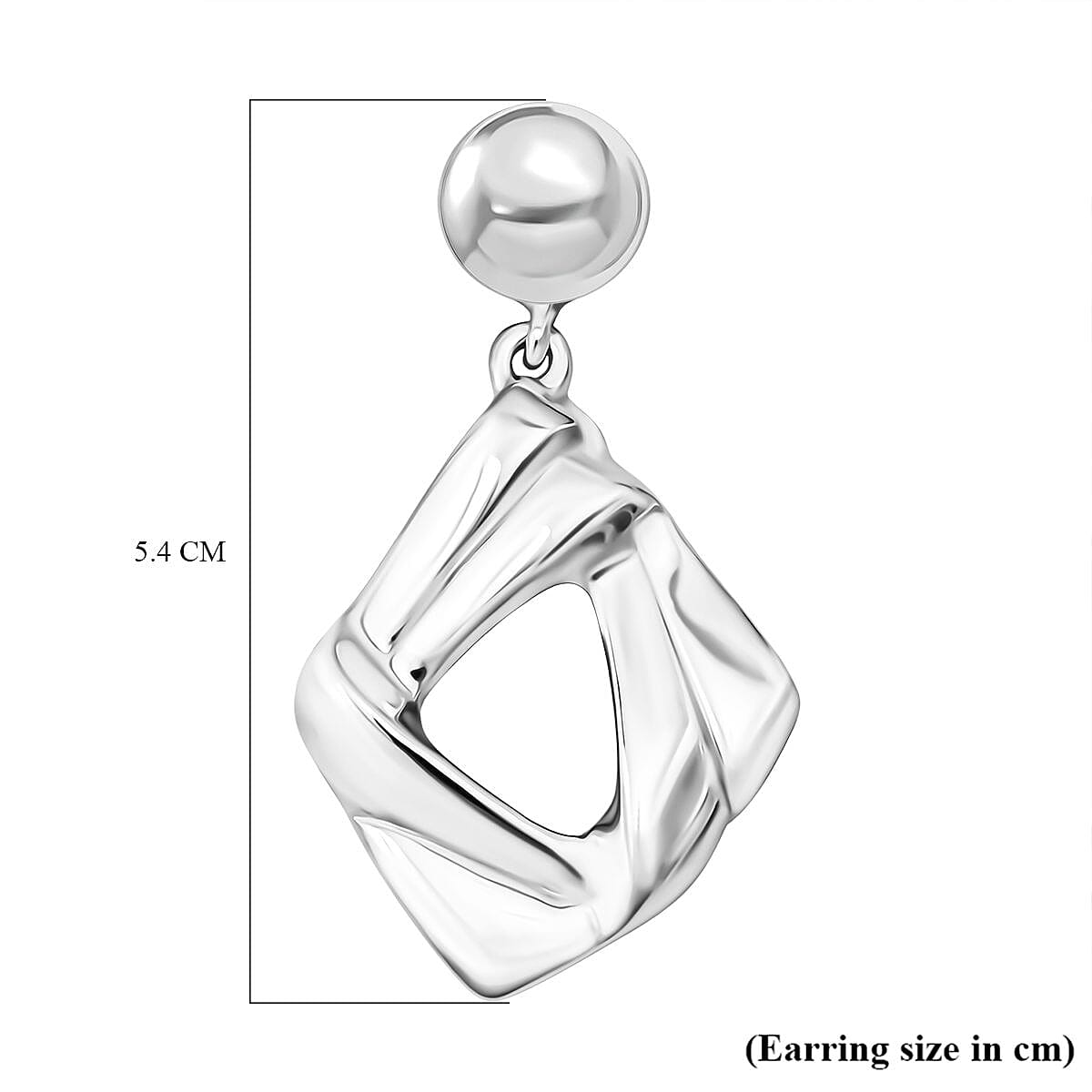 Thai Sterling Silver Dangle Earring with Push Back 8248546 5