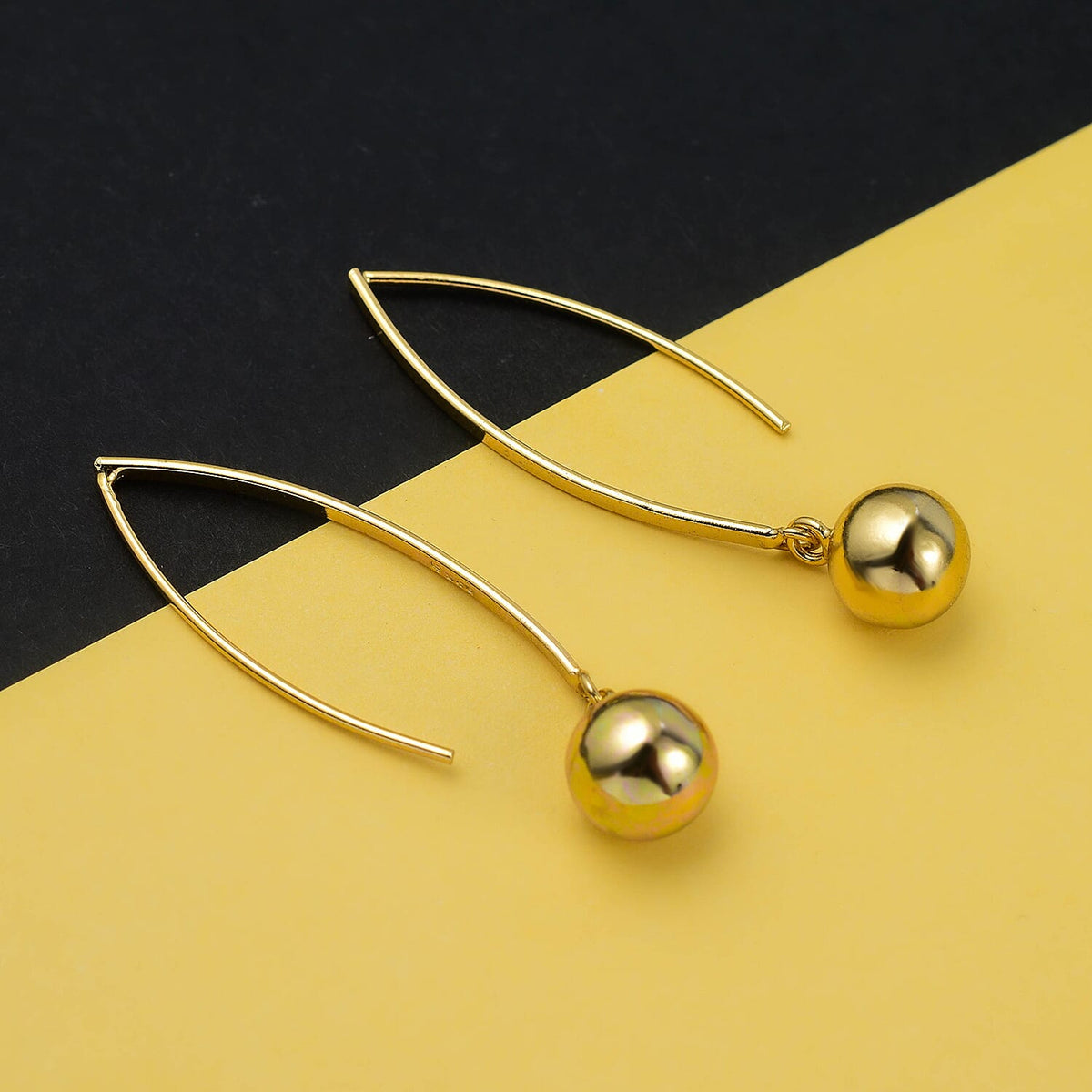 Sterling Silver Ball Drop Earrings 7274110 1