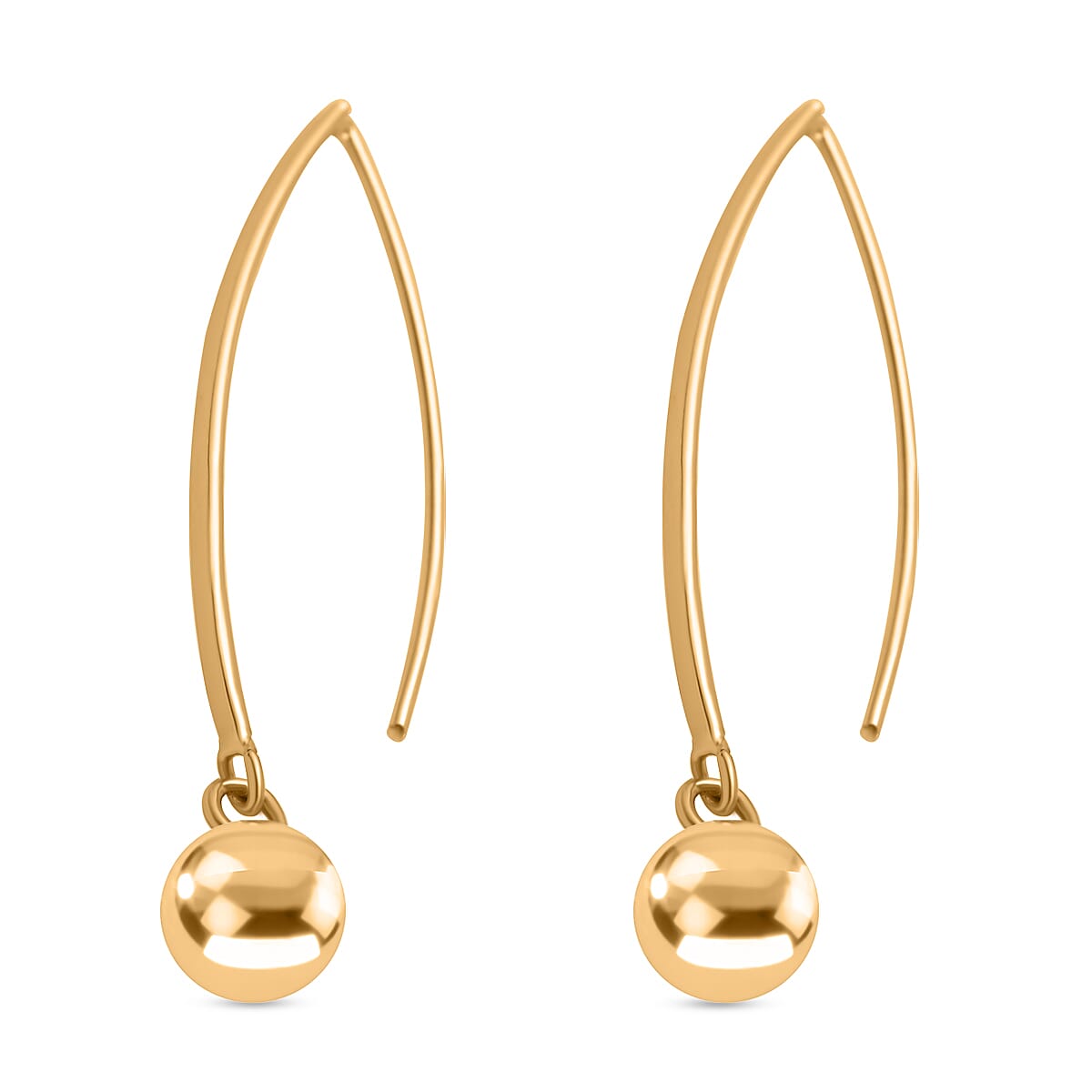 Sterling Silver Ball Drop Earrings 7274110 3