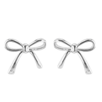 Rachel Galley - Sterling Silver Bow Earrings