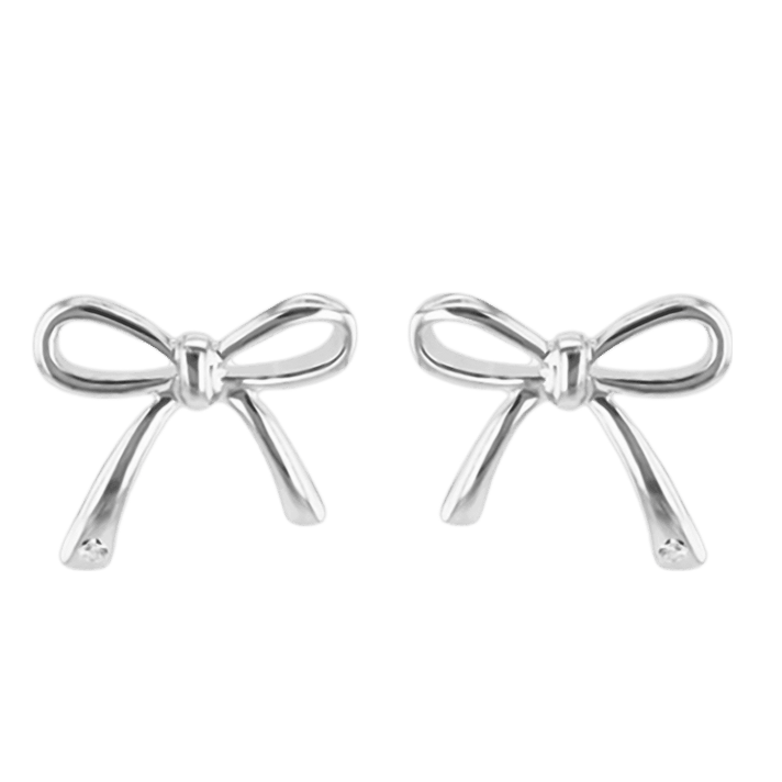 Rachel Galley - Sterling Silver Bow Earrings 7676375 2