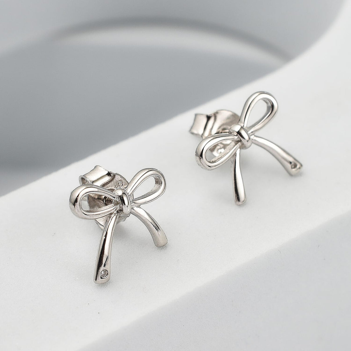 Rachel Galley - Sterling Silver Bow Earrings 7676375 3