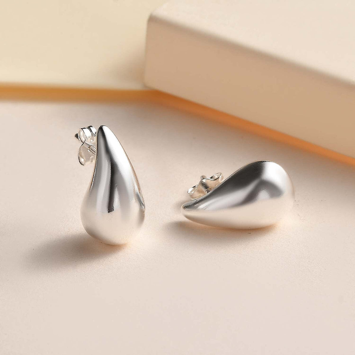 JCK Vegas Closeout - Sterling Silver Drop Earrings V32576631 2