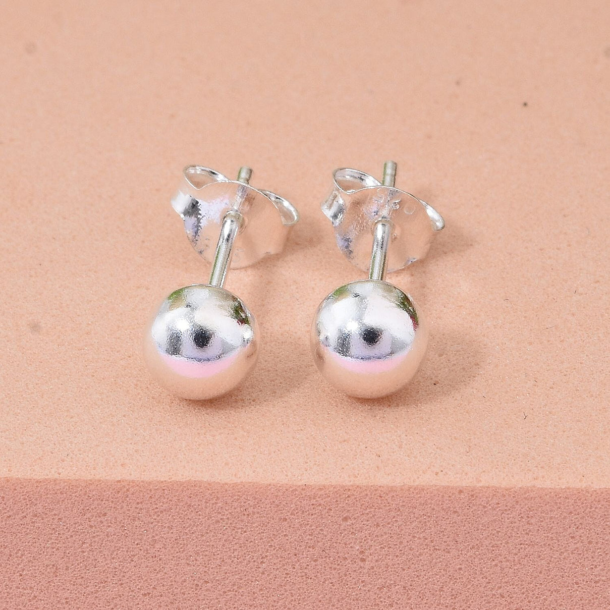 Sterling Silver Earring with Push Back 8085812 1