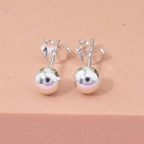 Sterling Silver Earring with Push Back